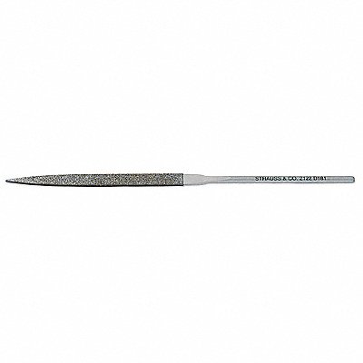 STRAUSS NF2122D91 Needle File Swiss Warding 5-1/2 in L
