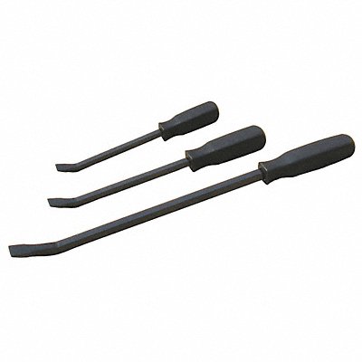 WESTWARD 31MA32 Pry Bar Curved High Carbon Steel 3pcs.
