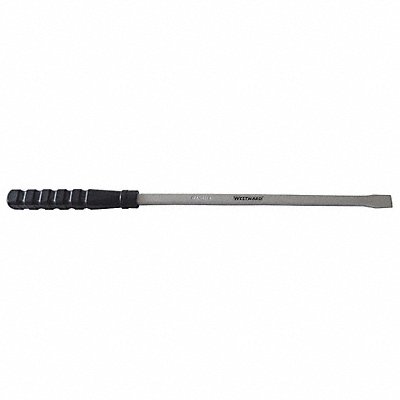 WESTWARD 31MA39 Pry Bar Carbon Steel Silver 31-7/8 in L