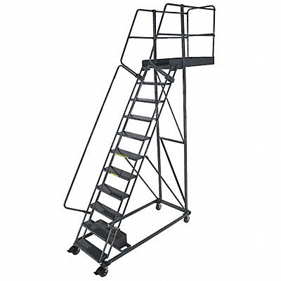 BALLYMORE CL1128 Cantilever Ladder 300lb 152in H 11 Steps
