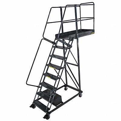 BALLYMORE CL835 Cantilever Ladder 300lb 122in H 8 Steps