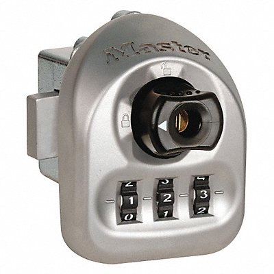 MASTER LOCK 367003 Built In Locker Lock 3 in Scrolling Blck