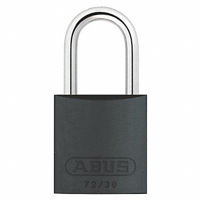 ABUS 7230KD Lockout Padlock KD Black 2-17/32 H