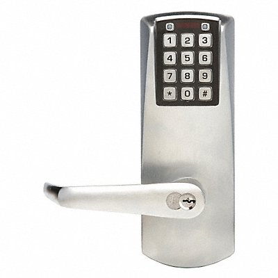 E-PLEX P2051BLL62641 Electronic Lock Satin Chrome 12 Button