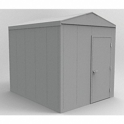 PORTA-KING ES810F Outdr Strg Shd 10 ftx8 ftx9 1/8 ft Grey