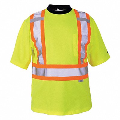 VIKING 6000GXXXXL Short Sleeve Shirt Unisex 4XL Grn