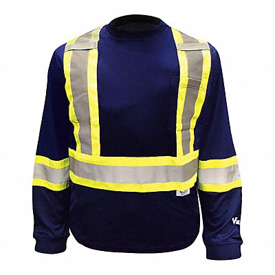 VIKING 6015NXXXL Long Sleeve Shirt Unisex 3XL Navy