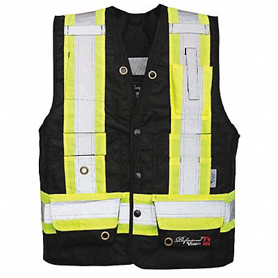 VIKING 3995FRL Flame Resistant Vest Black L
