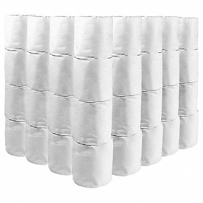TOUGH GUY 31TW73 Toilet Paper Roll 500 White PK96
