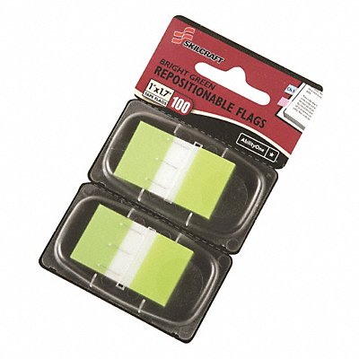 ABILITY ONE 7510010000000 Sticky Flags 1 x 1-7/10 PK2