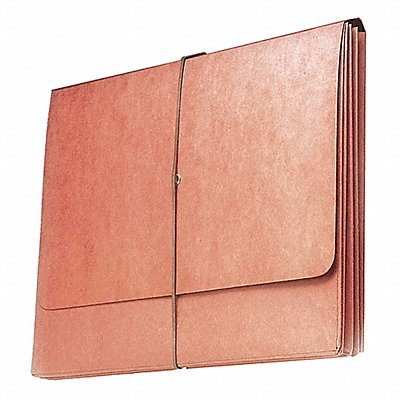 ABILITY ONE 7530000000000 Expandable File Wallet 1Pockt Letter Red
