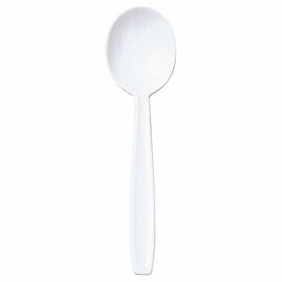 ABILITY ONE 7340000000000 Soup Spoon White Skilcraft Med PK100