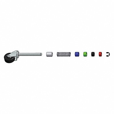 COTTERMAN SU9094 Ladder Rplcemnt Castor Kit 28-37 lb PK4