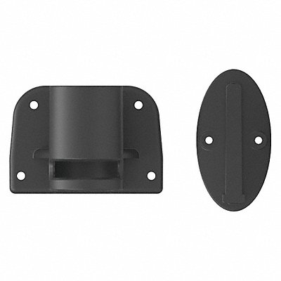 BANNER STAKES PL4066 Wall Mount Kit 4 1/2 H Black