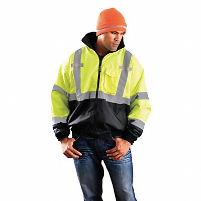 OCCUNOMIX LUXETJBJRBYM H8437 Jacket Insulated M Yellow 29-1/2inL
