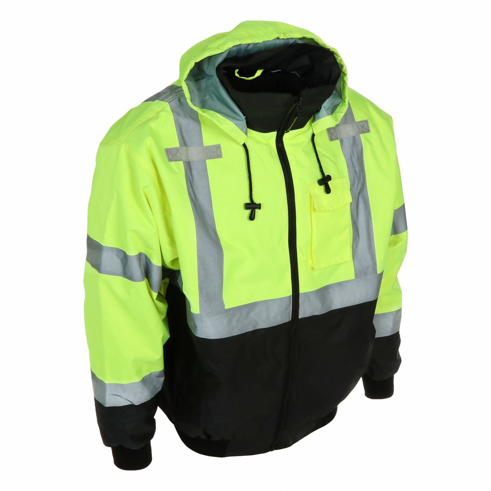 OCCUNOMIX LUXETJBJRBY2X H8437 Jacket Insulated 2XL Yellow 30-1/2inL