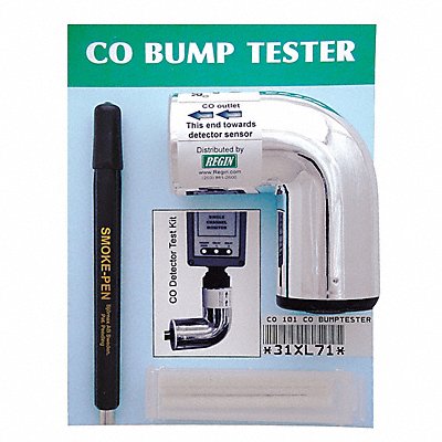 REGIN COBUMPTESTERCO101 Carbon Monoxide Bump Tester 2 in H