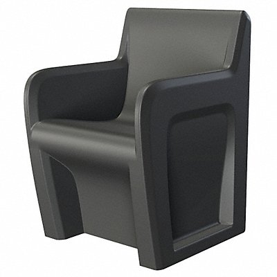 CORTECH 106484BKS Sentinel Arm Chair w/ Access Door Black