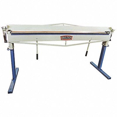 BAILEIGH INDUSTRIAL HBR7222 Sheet Metal Brake Straight 6 ft Bend L