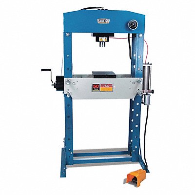 BAILEIGH INDUSTRIAL HSP50A Hydraulic Press Air 50 tons/123 psi