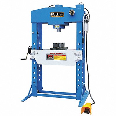 BAILEIGH INDUSTRIAL HSP75A Hydraulic Press Air 75 tons/123 psi