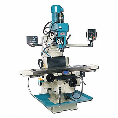 BAILEIGH INDUSTRIAL VM12583 Knee/Column Milling Machine 3ph 220V