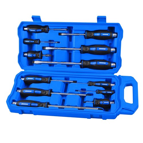 Lisle 32069 Go Through' Screwdriver Set 12 Piece