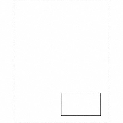TAPE LOGIC IL300 Labels Integrated 3 1/2 x 2 PK100