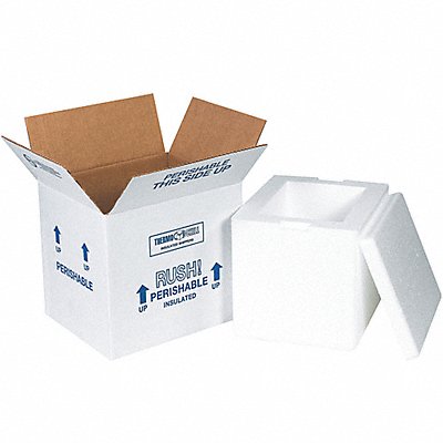 PARTNERS BRAND 207C Insulated Shipping Kit 8 x 6 x 7 PK8