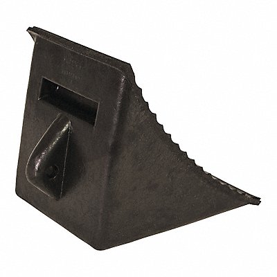 BUYERS PRODUCTS WC2556A Rubber Wheel Chock with Molded-In Handle