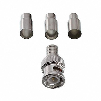 GEM BY TRIPLETT 30100TP RG59 PVC And RG6 Universal BNC Mal PK10