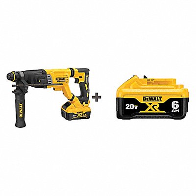 DEWALT DCH263R2DCB206 Cordless Rotary Hammer Battery Included