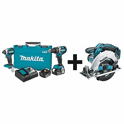 MAKITA XT269MXSS02Z Cordless Combination Kit 3 Tools 18V DC