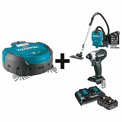 MAKITA DRC200ZXCV09ZXDT15ZBBL1850B2DC2 Cordless Combination Kit 3 Tools 18V DC
