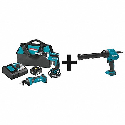 MAKITA XT255TXGC01Z Cordless Combination Kit 3 Tools 18V DC