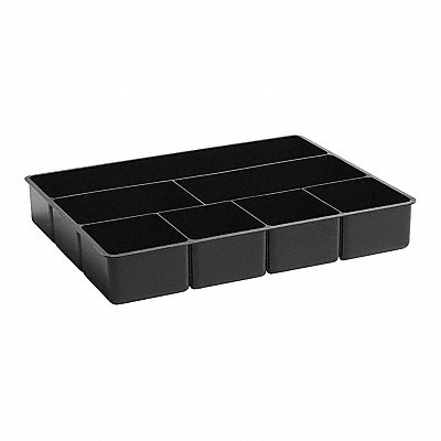 RUBBERMAID COMMERCIAL PRODUCTS 11906ROS Drawer Organizer 7 Compartments