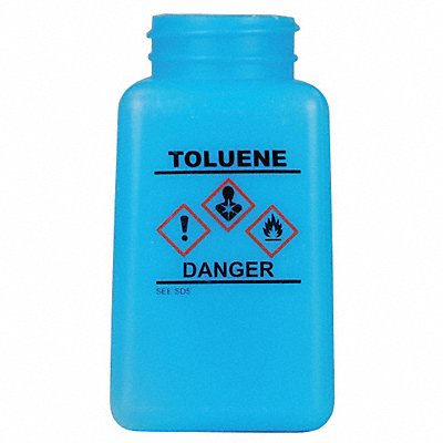 MENDA 35761 Graduated Toluene ESD Bottle 6 oz Wide