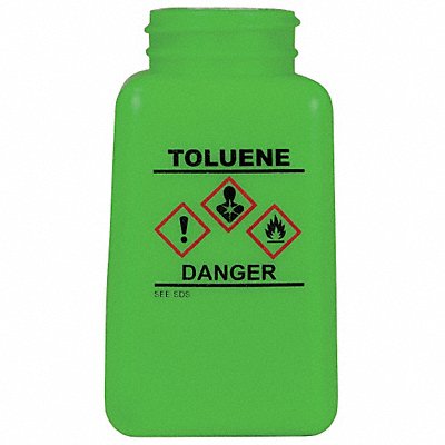 MENDA 35764 Graduated Toluene ESD Bottle 6 oz Wide