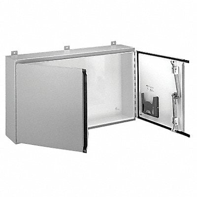 HOFFMAN A426012WFALP Enclosure Metallic 42In.H x 60In.W x 12In.D