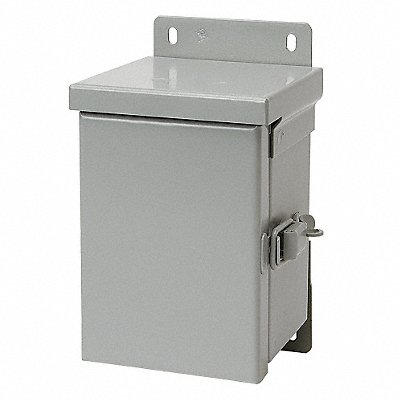 HOFFMAN A8R64HCR Enclsr Metallic 8In.Hx 6In.Wx4In.D Steel