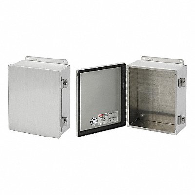 HOFFMAN A1412CHAL Enclosure Mtlc 14In.Hx 12In.Wx6In.D