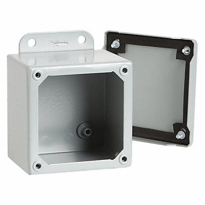 HOFFMAN A10106SC Enclosure Mtllc 10In.Hx10In.Wx6In.D