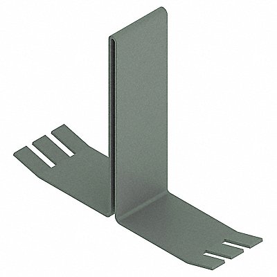 HOFFMAN F44BB2C Barrier Bracket Spring Steel 4in.Hx4in.L