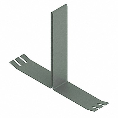 HOFFMAN F66BB2C Barrier Bracket Spring Steel 6in.Hx6in.L