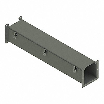 HOFFMAN F88L36 Lay-In Wireway 3 ft 8inWx8inH Steel