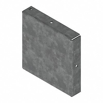 HOFFMAN F44GCPNKGV Closure Plate Wireway Steel 4in.Hx4in.L