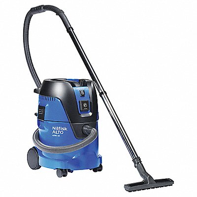 NILFISK 107419097 Shop Vacuum 6.6 gal Plastic 127 cfm