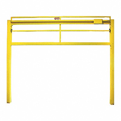 PS INDUSTRIES MGVMM096120 Verticalical Mezz Gate 126 inx105 in Yellow