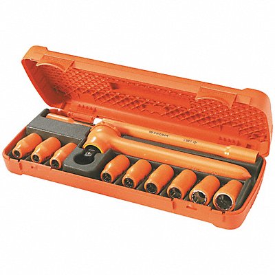 FACOM FCS400AVSE Socket Wrench St Insulated 12Pt 8 to 19 mm