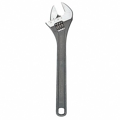 CHANNELLOCK 815N Adjustable Wrench Steel Black Phosphate 15